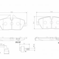 BREMBO P06091N