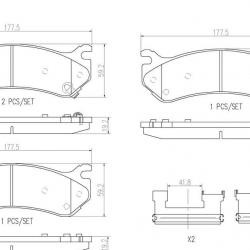 BREMBO P10027N