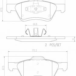 BREMBO P24159N9A40111