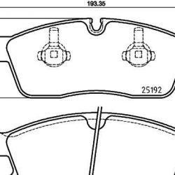 BREMBO P37022N