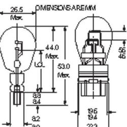 GE / TUNGSRAM 3057NA
