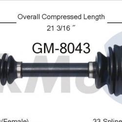 TRAKMOTIVE GM8043