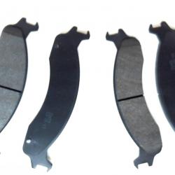 Disc Brake Pad Set-Stop Semi-Metallic Brake Pad Rear Bendix SBM702A
