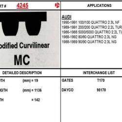 ITM ENGINE COMPONENTS 4245