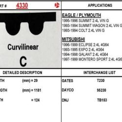ITM ENGINE COMPONENTS 4330
