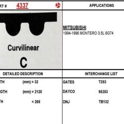 ITM ENGINE COMPONENTS 4337