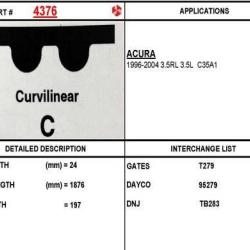 ITM ENGINE COMPONENTS 4376