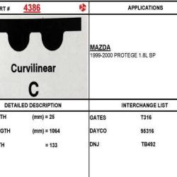 ITM ENGINE COMPONENTS 4386