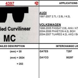 ITM ENGINE COMPONENTS 4397