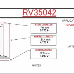 ITM ENGINE COMPONENTS RV35042