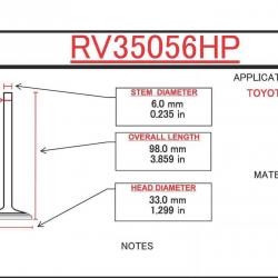 ITM ENGINE COMPONENTS RV35056HP