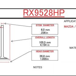 ITM ENGINE COMPONENTS RX9528HP