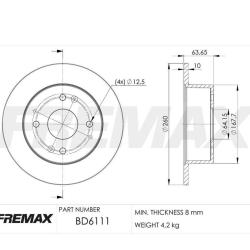 FREMAX BD6111