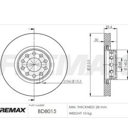 FREMAX BD8015