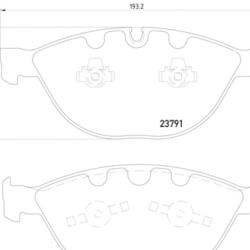 HELLA / PAGID 355006551