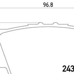 HELLA / PAGID 355006881