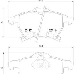 HELLA / PAGID 355008141
