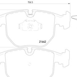 HELLA / PAGID 355008281