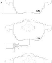 HELLA / PAGID 355008411