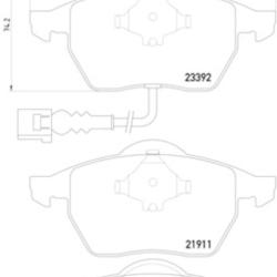 HELLA / PAGID 355008471