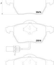 HELLA / PAGID 355010731
