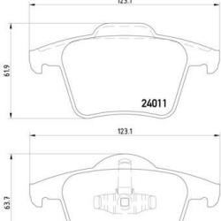 HELLA / PAGID 355010801