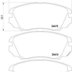 HELLA / PAGID 355013051