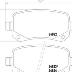 HELLA / PAGID 355014331