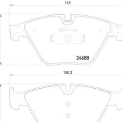 HELLA / PAGID 355015261