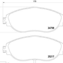 HELLA / PAGID 355015921
