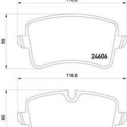 HELLA / PAGID 355016061
