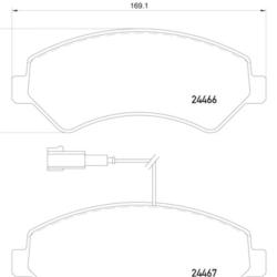 HELLA / PAGID 355019901