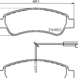 HELLA / PAGID 355021901