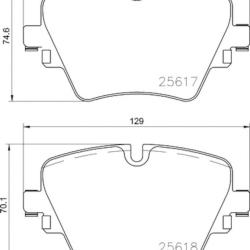 HELLA / PAGID 355023131