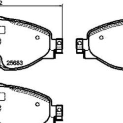HELLA / PAGID 355023171