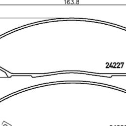 HELLA / PAGID 355033411