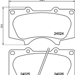 HELLA / PAGID 355034151