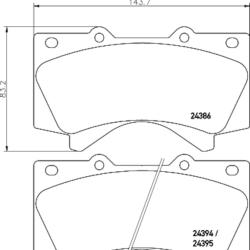 HELLA / PAGID 355034351