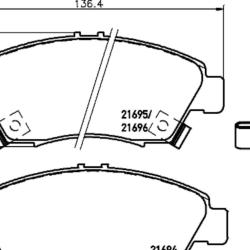 HELLA / PAGID 355035061