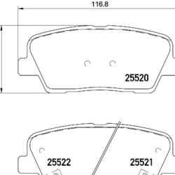 HELLA / PAGID 355036061