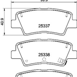 HELLA / PAGID 355036181