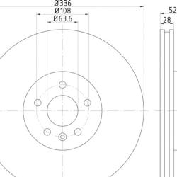 HELLA / PAGID 355119132