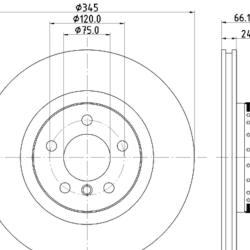 HELLA / PAGID 355120801