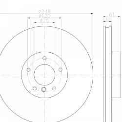 HELLA / PAGID 355122902