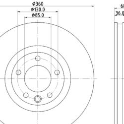 HELLA / PAGID 355123191