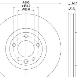 HELLA / PAGID 355123211