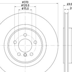 HELLA / PAGID 355125091