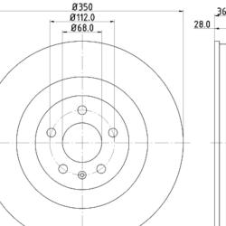 HELLA / PAGID 355126421