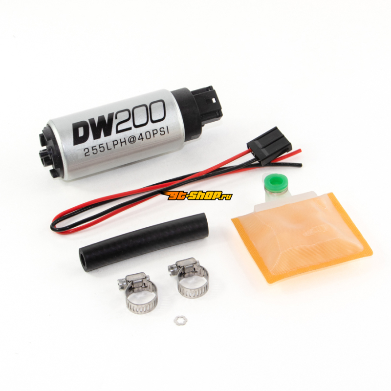DeatschWerks 9-201-1000 DW DW200 Fuel Pumps w/Unv Kits