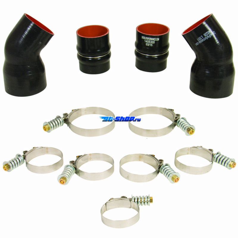 BD Diesel 1045210 BDD Intercooler Hose/Clamp Kit